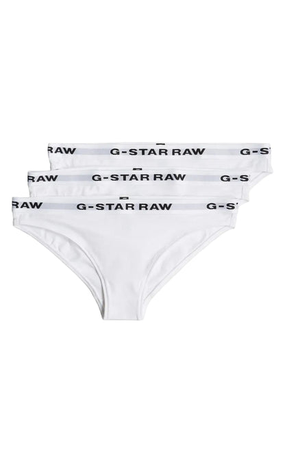 G-STAR Trusser - Brief wmn 3 pack - White