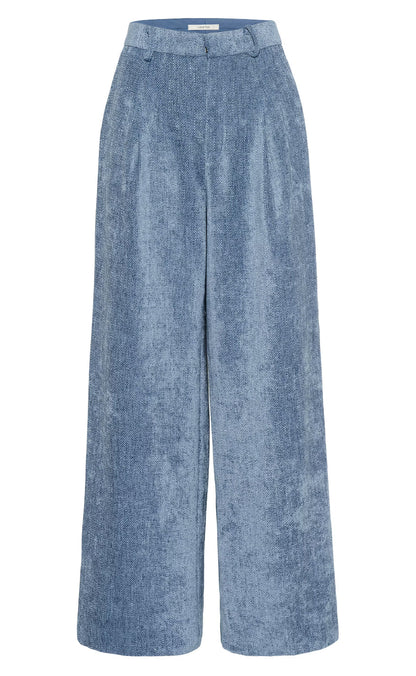 Gestuz Bukser - Vally Wide - Denim Blue