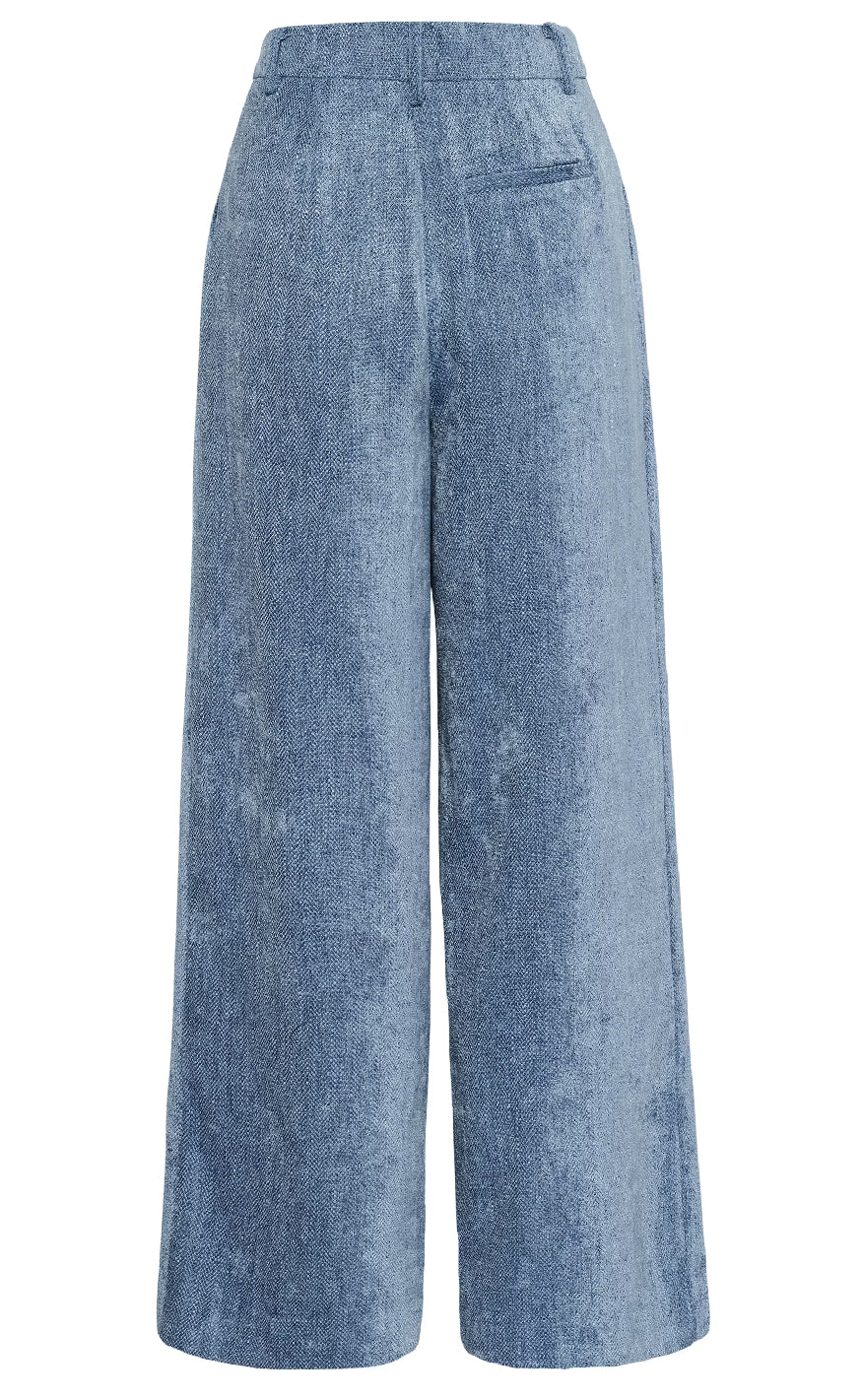 Gestuz Bukser - Vally Wide - Denim Blue