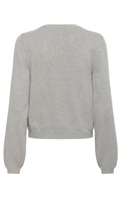Gestuz Cardigan - Talla - Medium Grey Melange