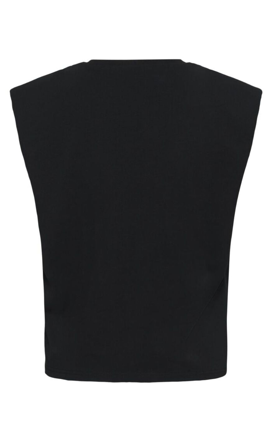 Gestuz T-shirt - Kathrin - Black