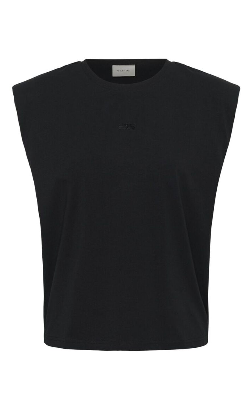 Gestuz T-shirt - Kathrin - Black