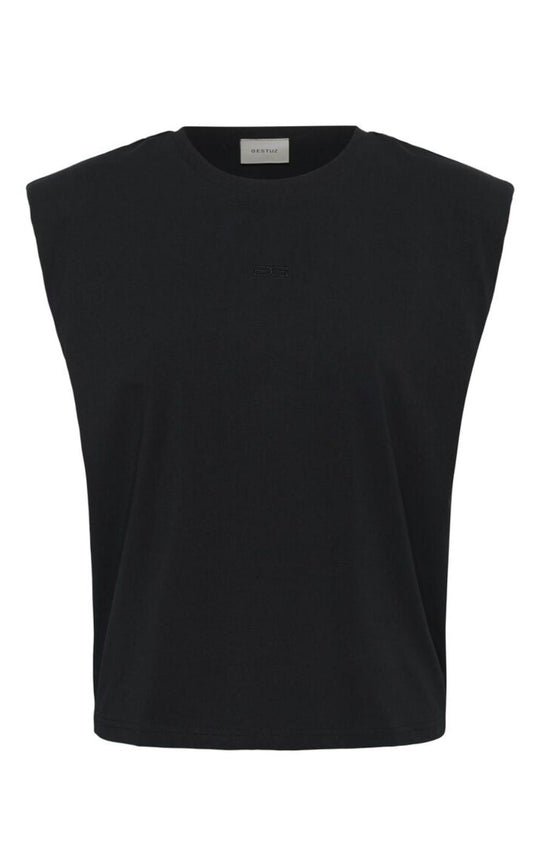 Gestuz T-shirt - Kathrin - Black