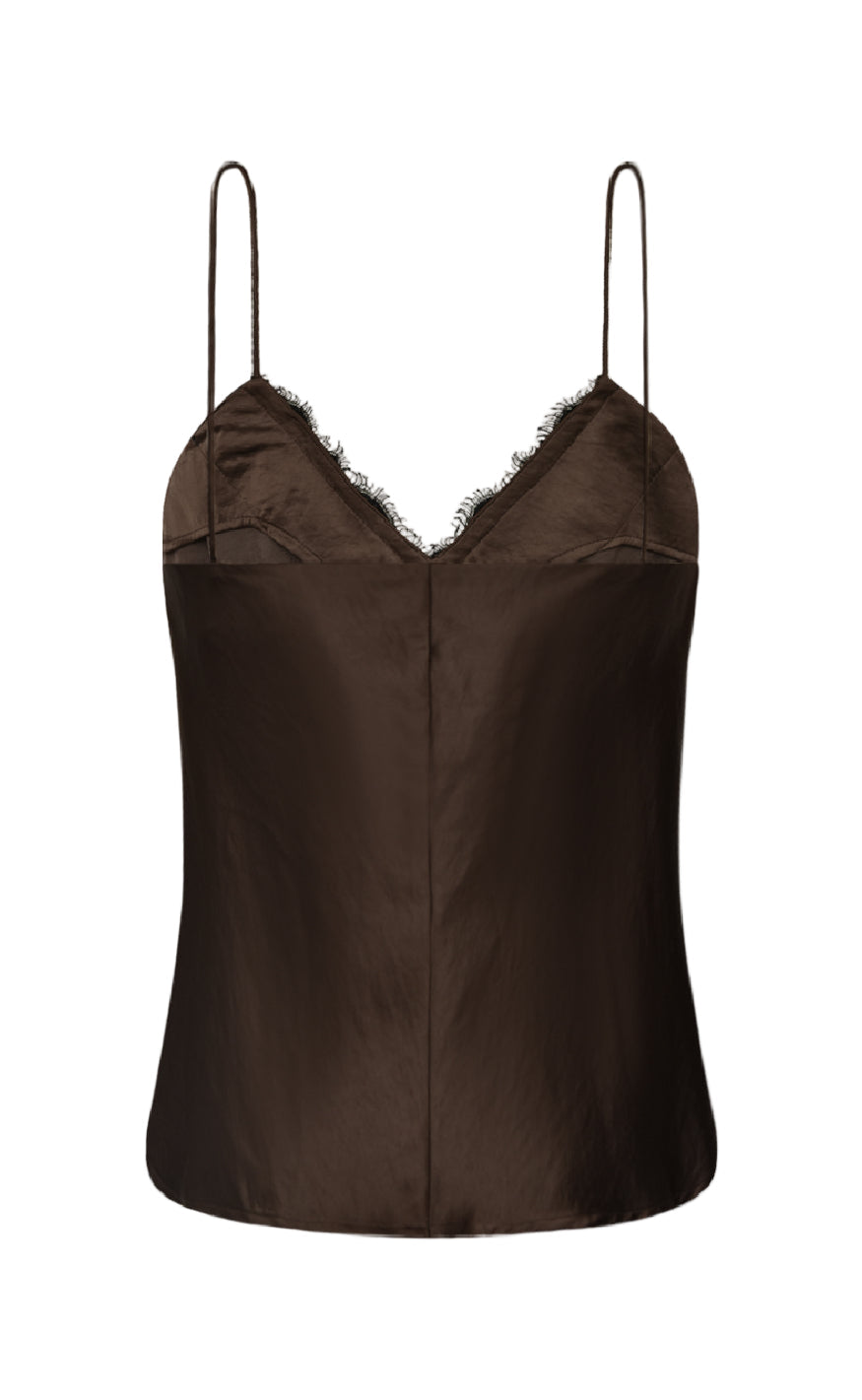Gossia Top - Bene - Choko Brown