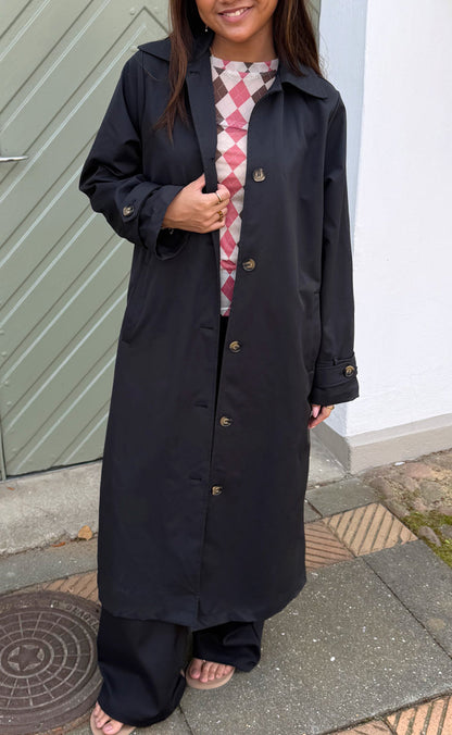Say INA Copenhagen Trenchcoat - Louisa Long - Black