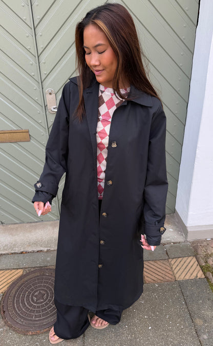 Say INA Copenhagen Trenchcoat - Louisa Long - Black