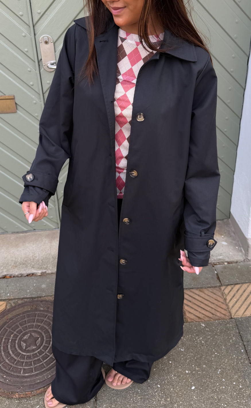 Say INA Copenhagen Trenchcoat - Louisa Long - Black