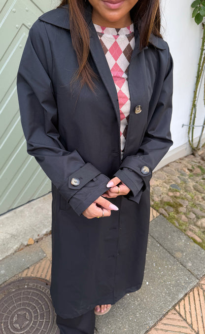 Say INA Copenhagen Trenchcoat - Louisa Long - Black