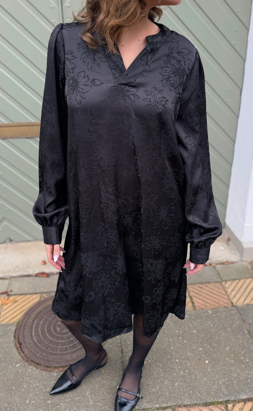 Say INA Copenhagen Kjole - Emmely - Black Flower