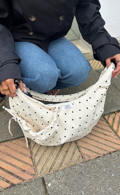 Say INA Copenhagen Taske - Dalia Dotted - Off White W. Dots