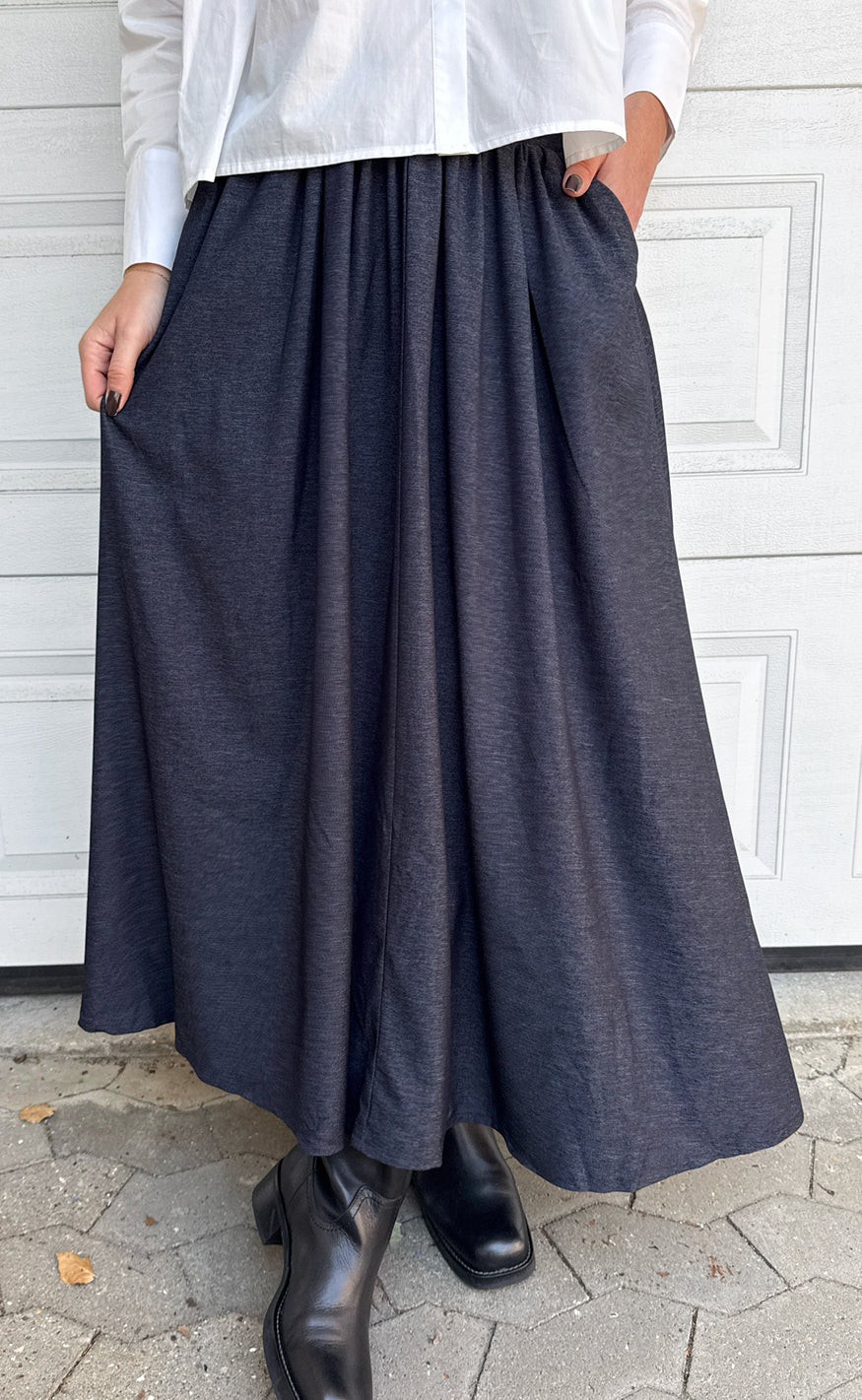Say INA Copehagen Nederdel - Lucia - Denim Blue