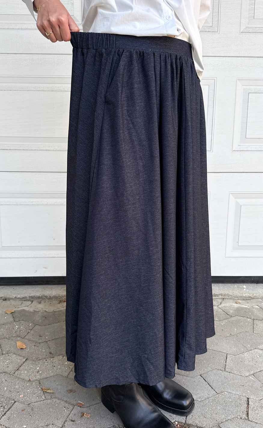 Say INA Copehagen Nederdel - Lucia - Denim Blue