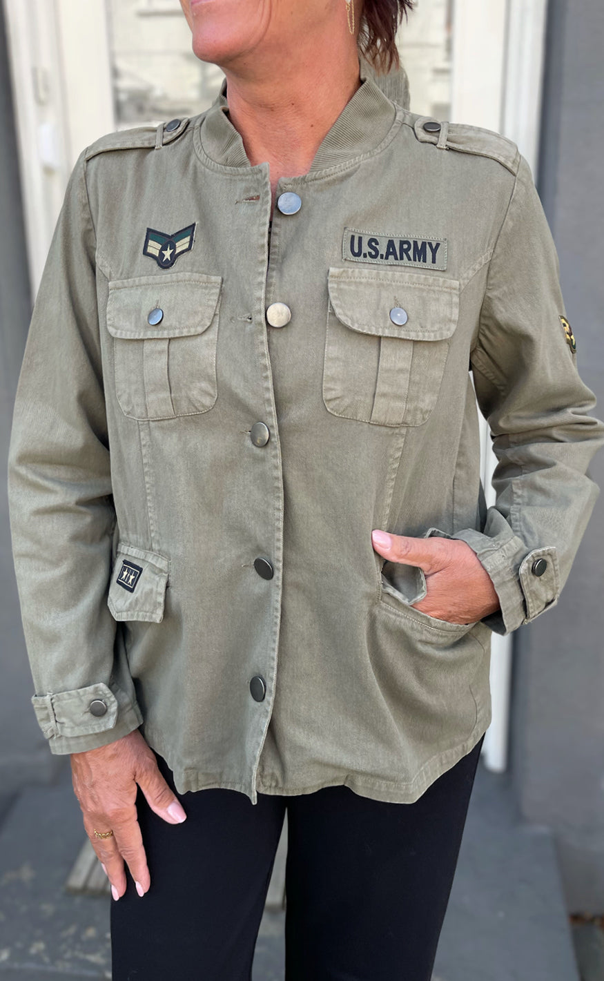 Say INA Copenhagen Jakke - US Army - Army Green