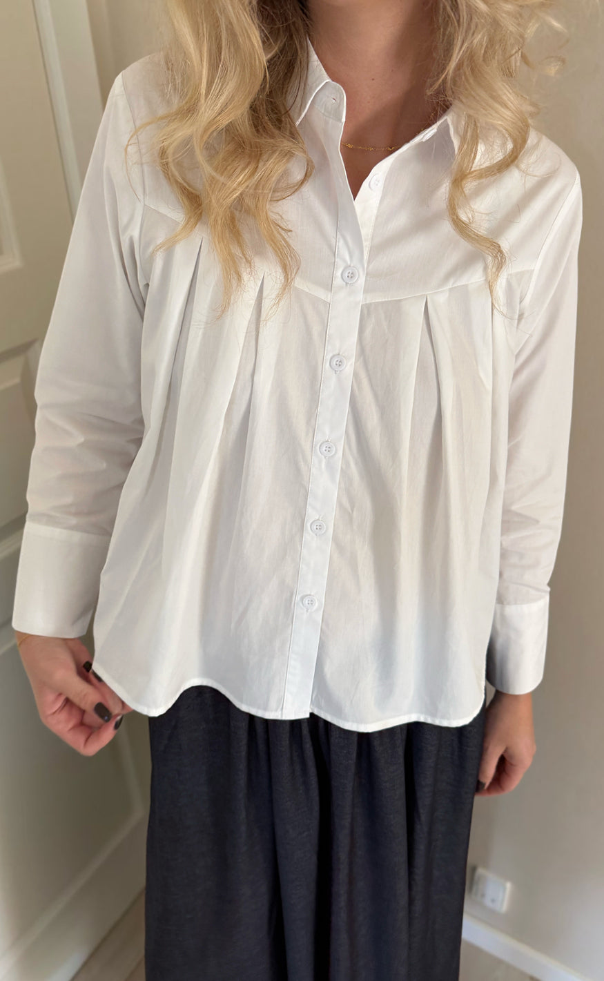 Say INA Copenhagen Skjorte - Nora - White