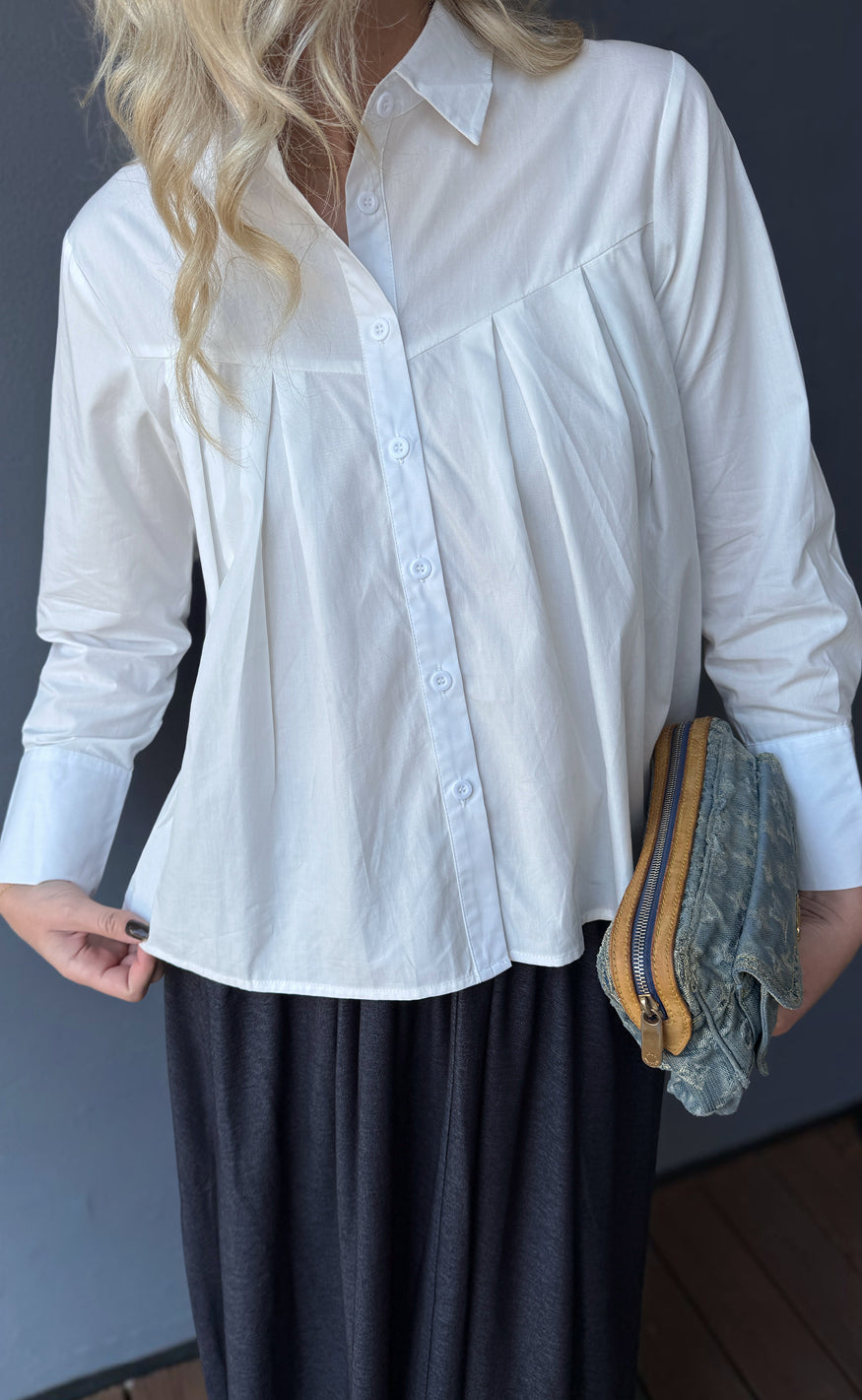 Say INA Copenhagen Skjorte - Nora - White