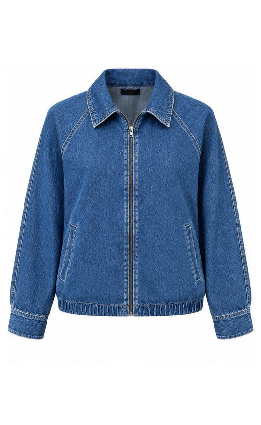Say INA Copenhagen Jakke - Gabby Bomber - Denim Blue