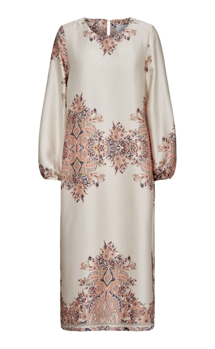 Liberté Kjole - Wennise - Creme Paisley