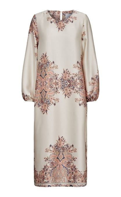 Liberté Kjole - Wennise - Creme Paisley