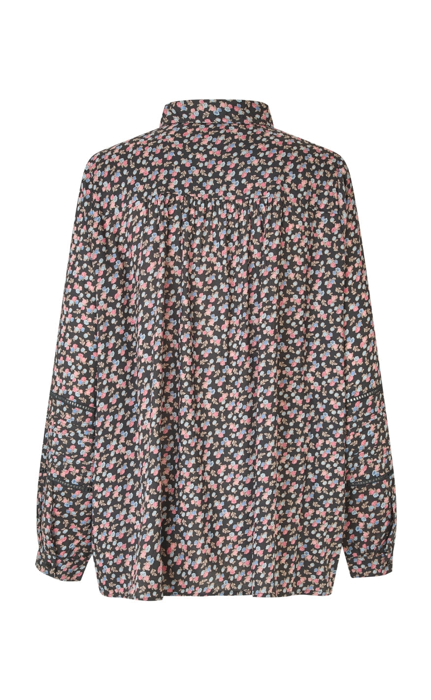 Lollys Laundry Skjorte - Lari LL - Washed Black