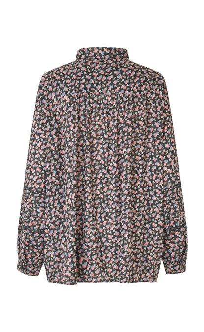 Lollys Laundry Skjorte - Lari LL - Washed Black