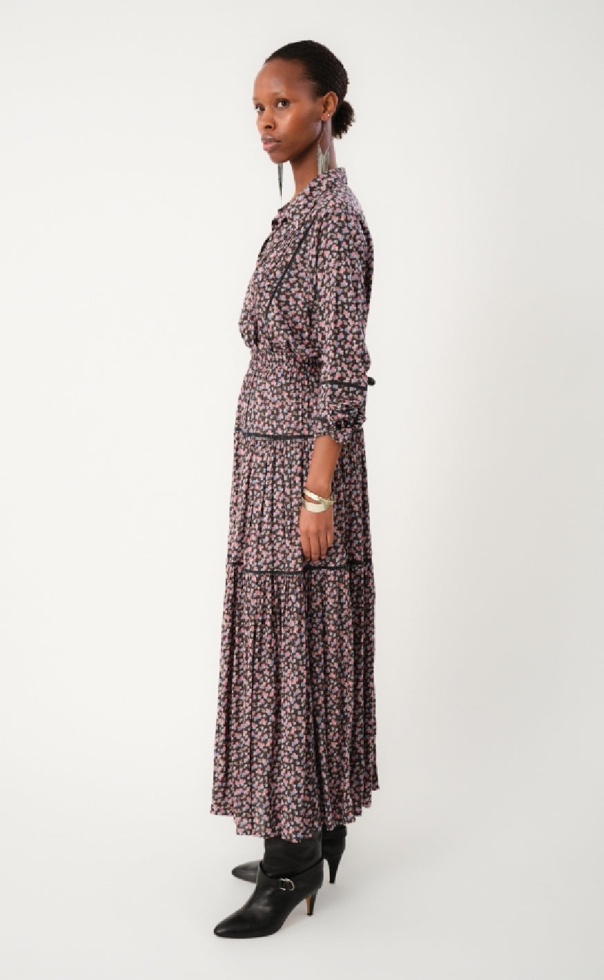 Lollys Laundry Skjorte - Lari LL - Washed Black