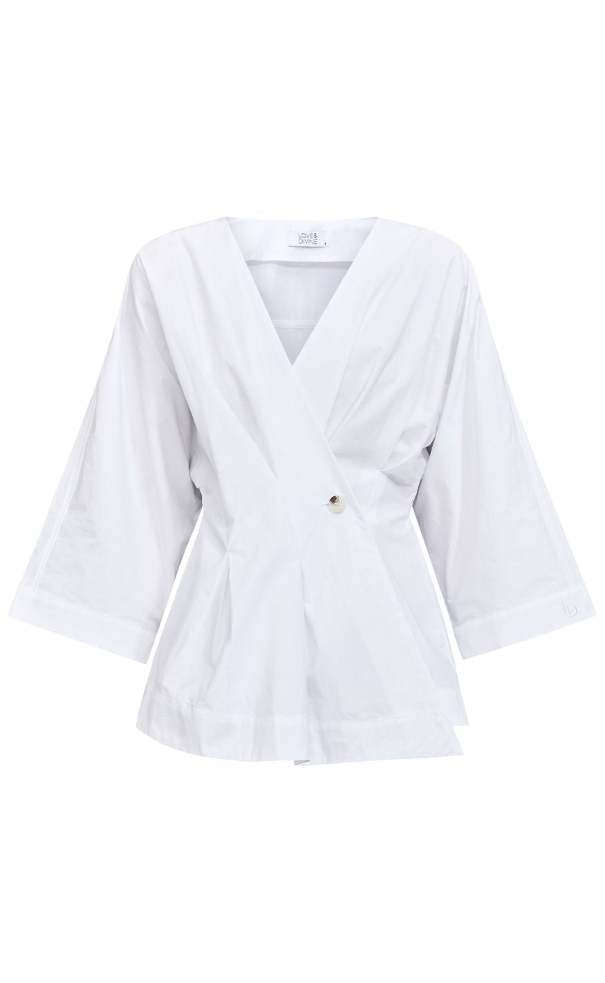 Love & Divine Bluse - love1510 - White