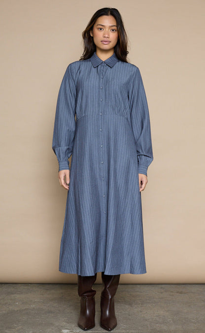 Love & Divine Kjole - Love1420-2 - Pin Stripe