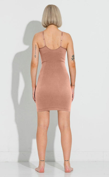 Lykkeland Ateliér Kjole - Slip - Tan
