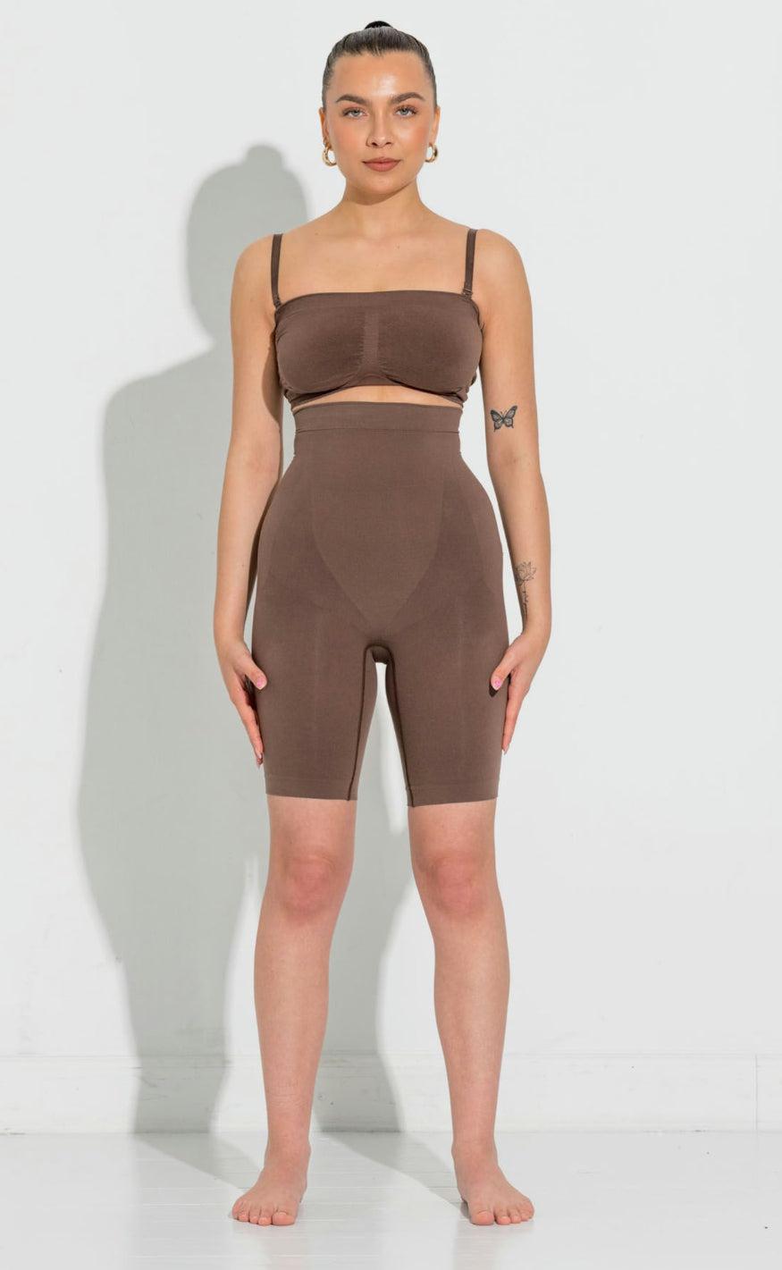 Lykkeland Ateliér Shorts -  Shaping Alturra - Chocolate
