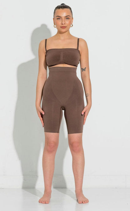 Lykkeland Ateliér Shorts -  Shaping Alturra - Chocolate