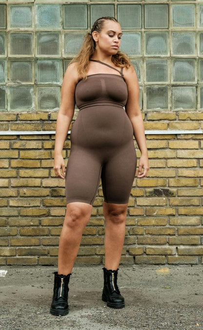 Lykkeland Ateliér Shorts -  Shaping Alturra - Chocolate