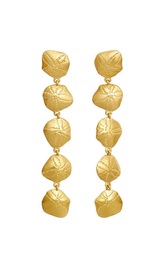 Maanesten Øreringe - Kishi - Gold Colour