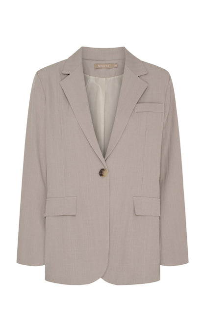 Marta Du Chateau Blazer - Majken - Dark Beige