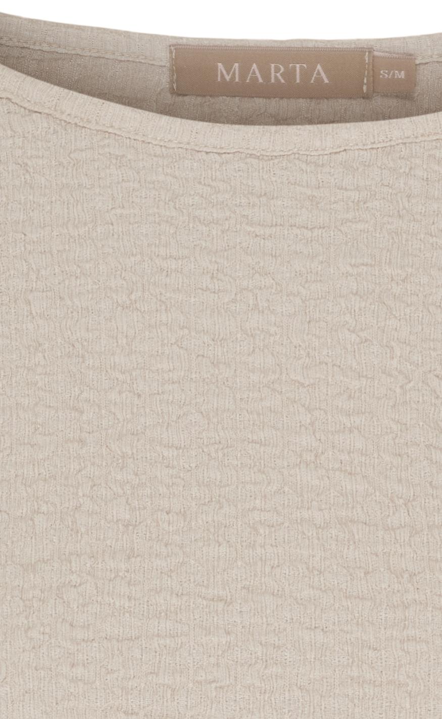 Marta Du Chateau Bluse - Vionne - Beige418