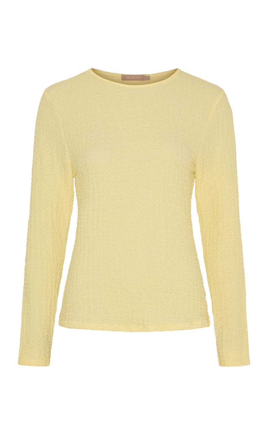 Marta Du Chateau Bluse - Vionne - Yellow536