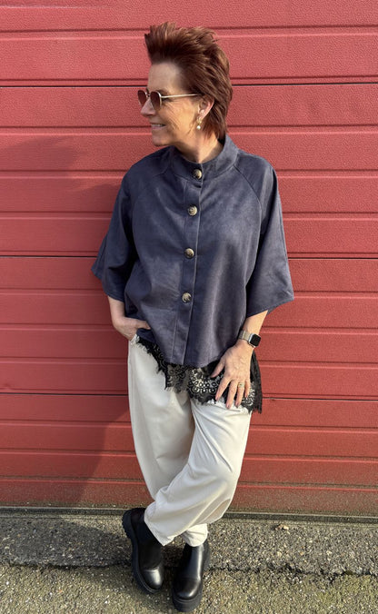 Marta Du Chateau Jakke - Britta - Navy4