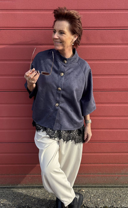 Marta Du Chateau Jakke - Britta - Navy4