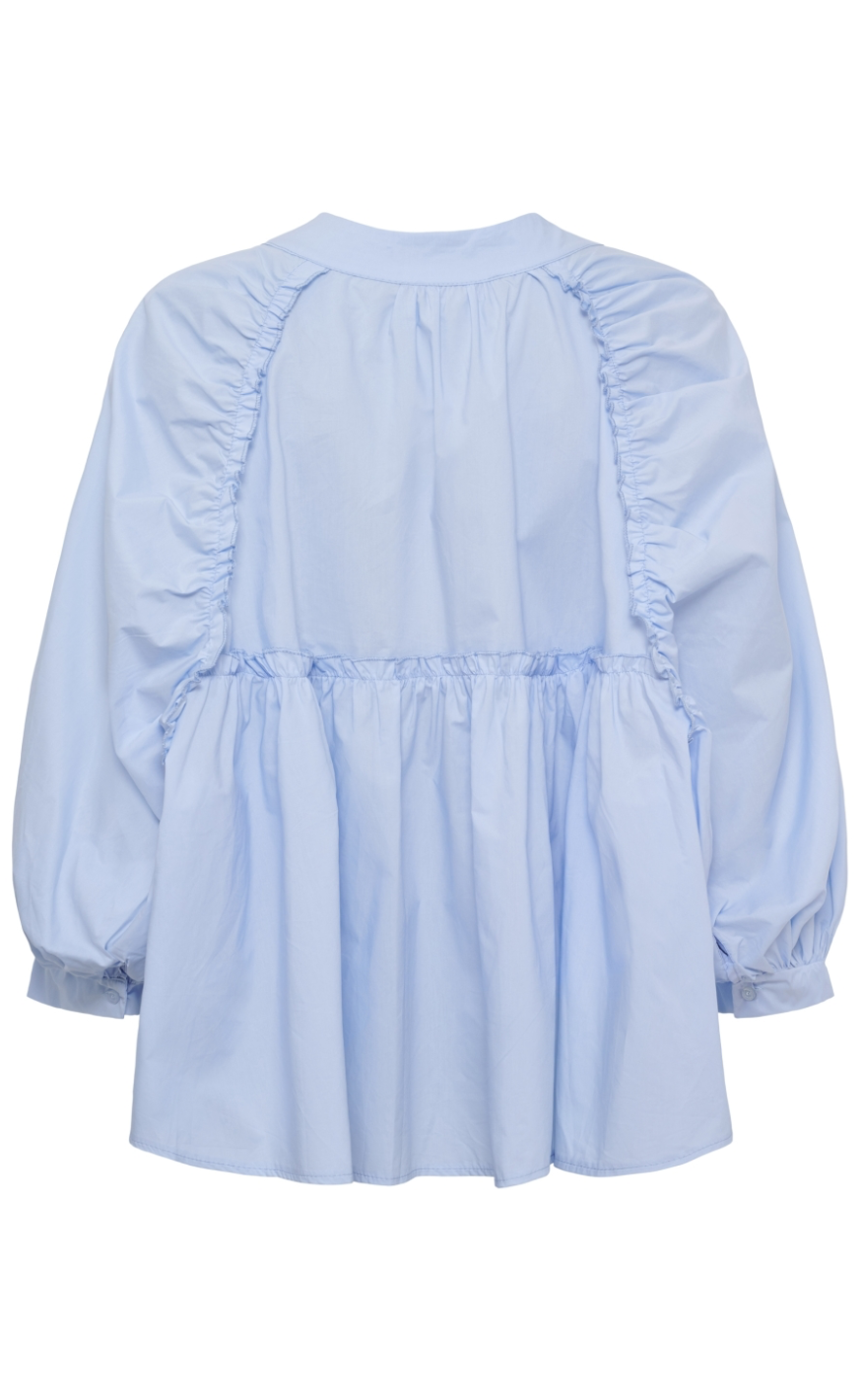 Marta Du Chateau Skjorte - Joelle - LightBlue14
