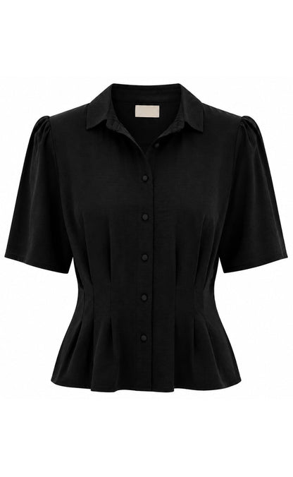 Say INA Copenhagen - Mille Blouse  - Black