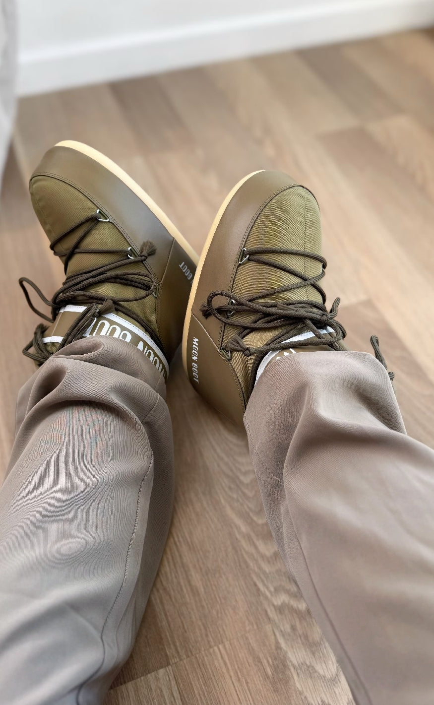 Moon Boot Støvler - Icon Low - Khaki