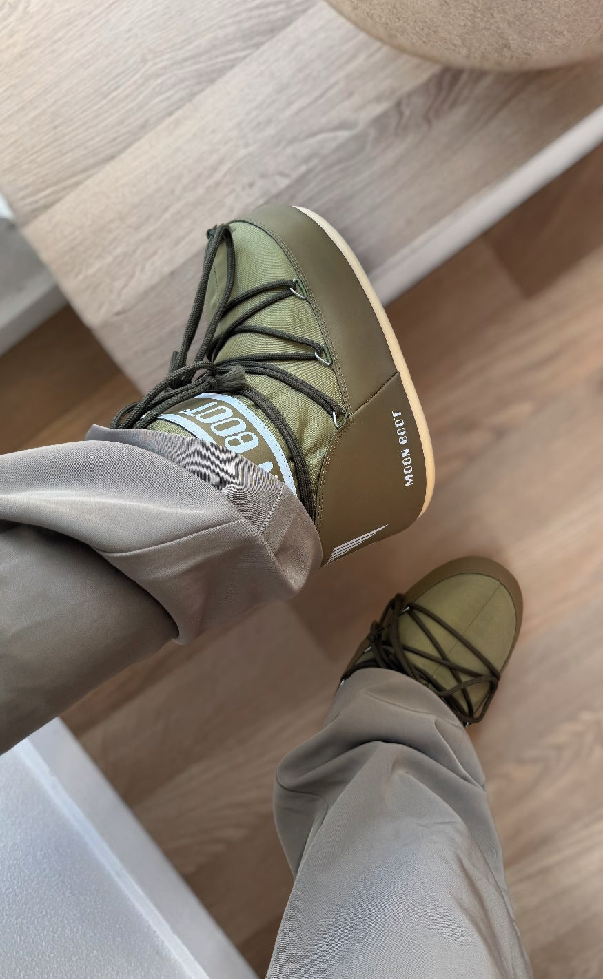 Moon Boot Støvler - Icon Low - Khaki