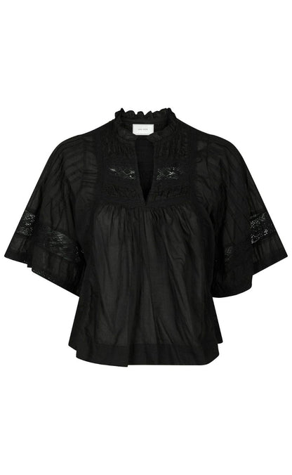 Neo Noir Bluse - Siama S Voile - Black