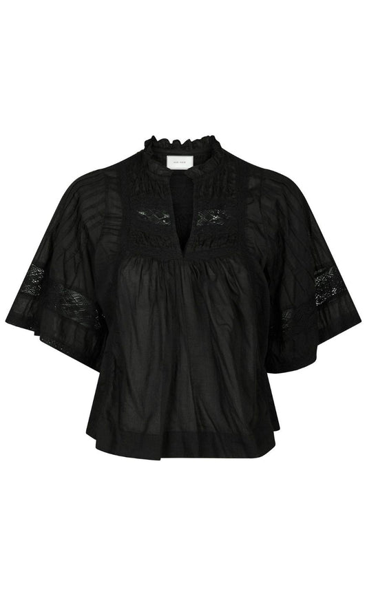 Neo Noir Bluse - Siama S Voile - Black