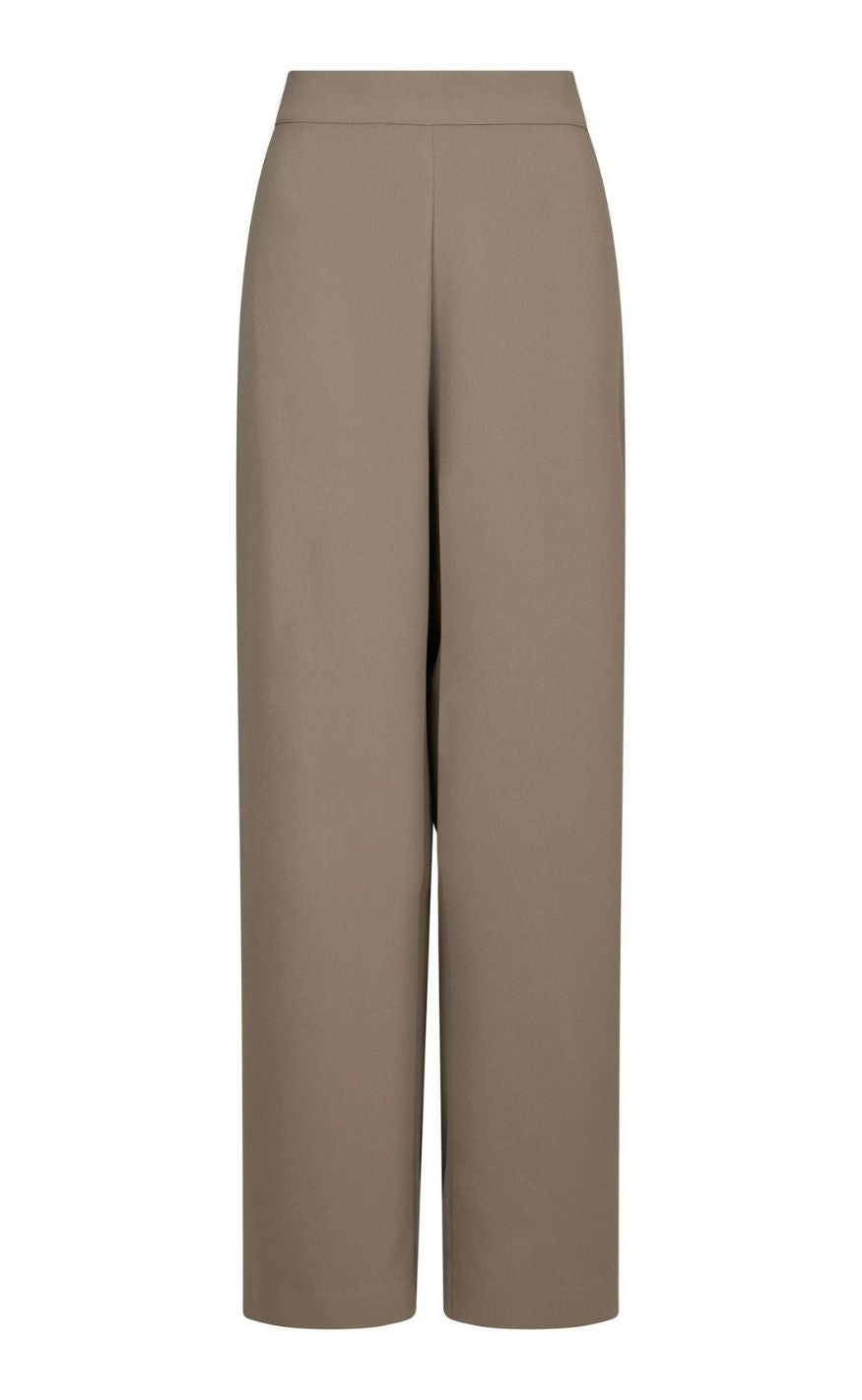 Neo Noir Bukser - Lunet Crepe - Taupe
