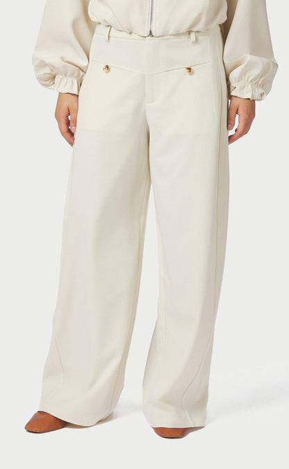 Neo Noir Bukser - Massie Structure - Off White