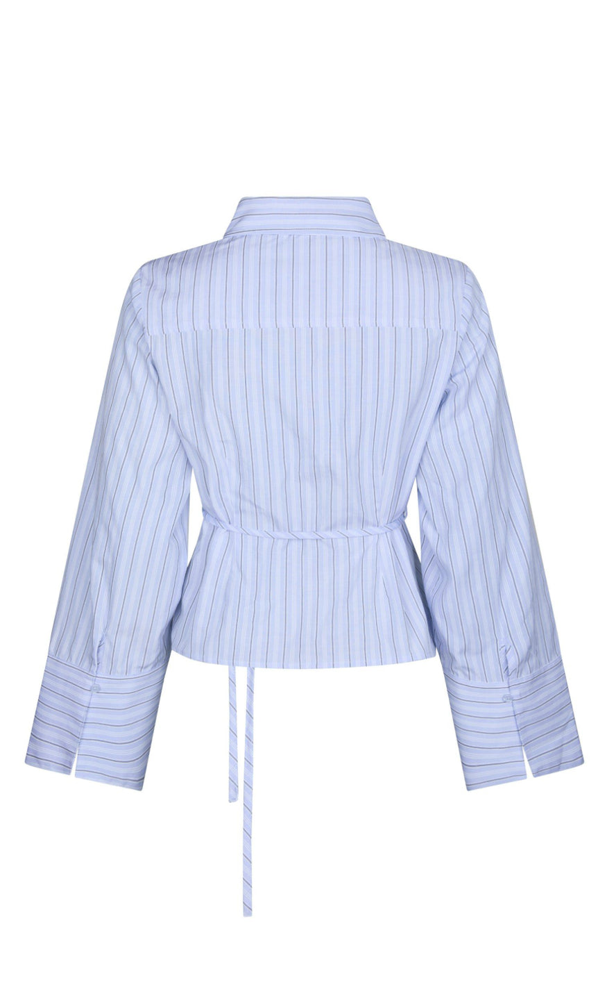 Neo Noir Skjorte - Clarida - Light Blue