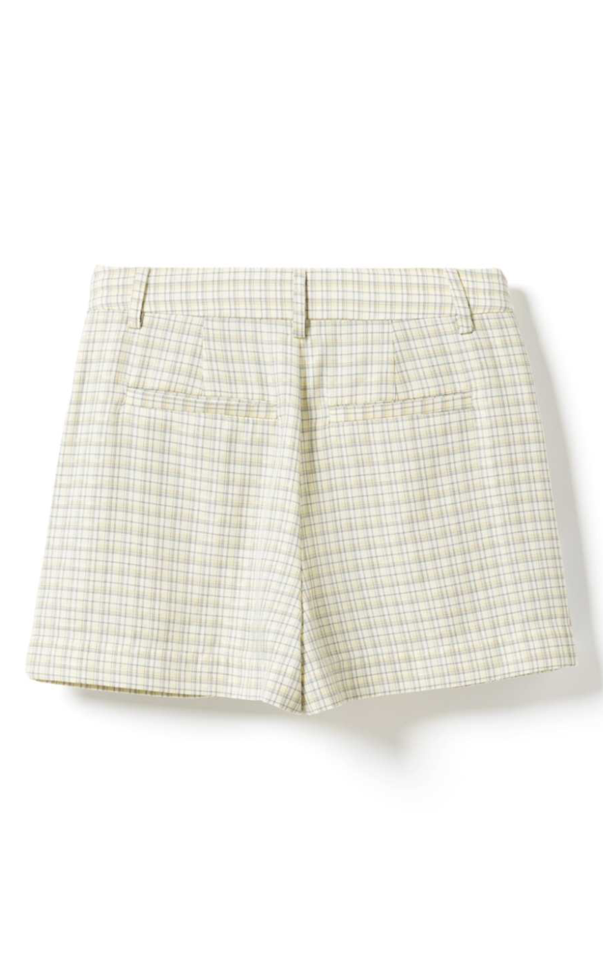 Noella Shorts - Kazianette MW - Denny Yellow Check