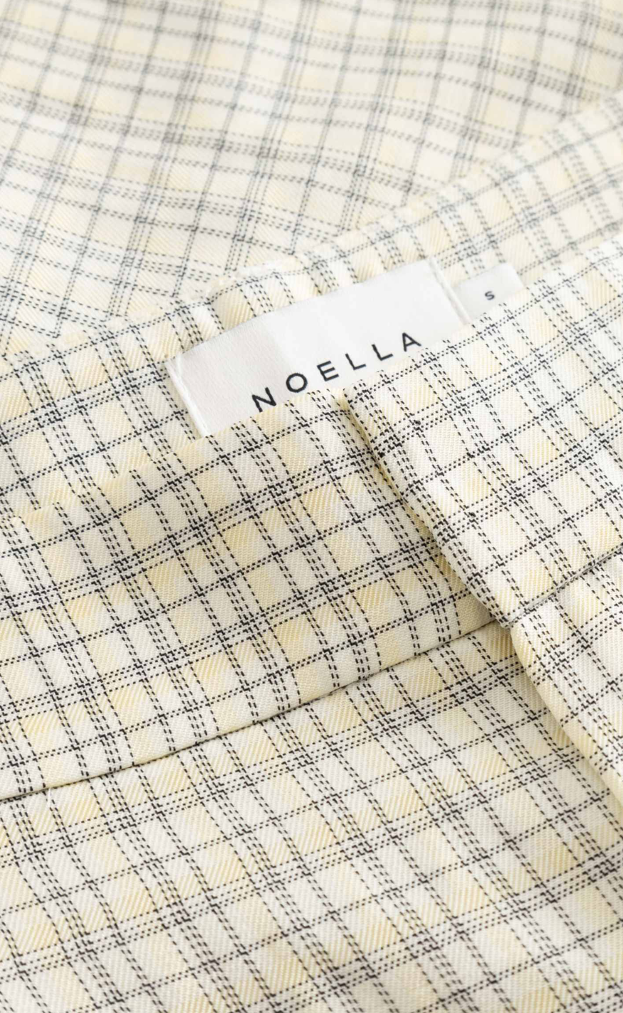 Noella Shorts - Kazianette MW - Denny Yellow Check