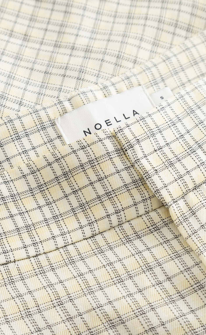 Noella Shorts - Kazianette MW - Denny Yellow Check