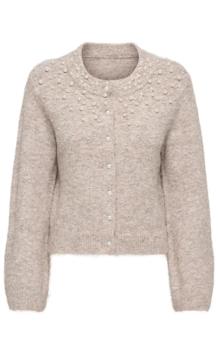 ONLY Cardigan - Miggie - Malt Ball